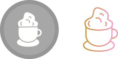 Creamy Coffee Icon vector