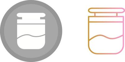 Jar on Display Icon vector