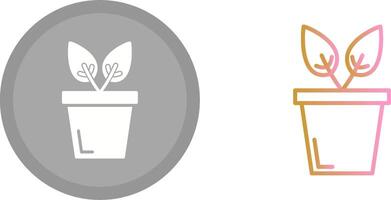 Plant Pot Icon vector