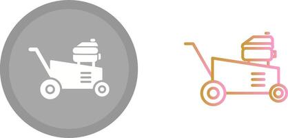 Lawn Mower Icon vector