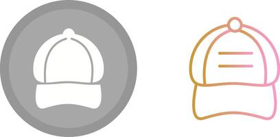 pags gorra icono vector