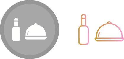 Food and Beer Icon vector