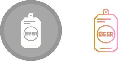 Beer Can II Icon vector