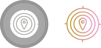 Target Location I Icon vector