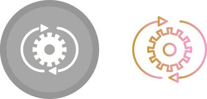 Conversion Setting Icon vector