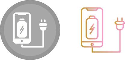 Cell and Plug Icon vector