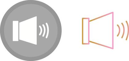 Audio High Volume Icon vector