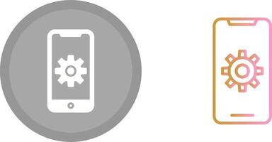 Mobile App Developing Icon vector