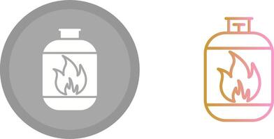 Gas Cylinder Icon vector