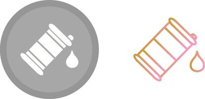 Oil Barrel Icon vector