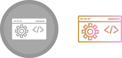 Code Optimization Icon vector