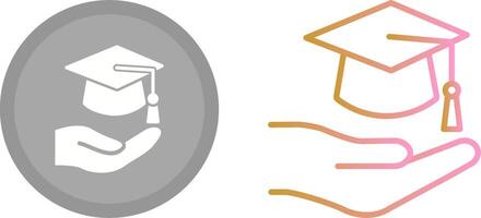 Graduation Hat Icon vector