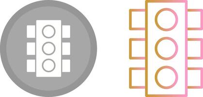 Traffic Light Icon vector