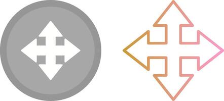 Move Arrow Icon vector