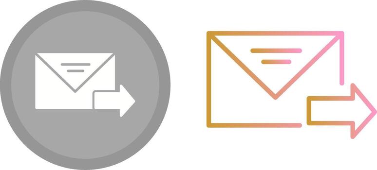 Send Message Icon vector