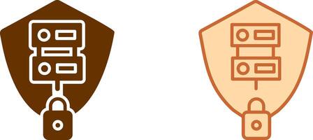 Secure Server Icon vector