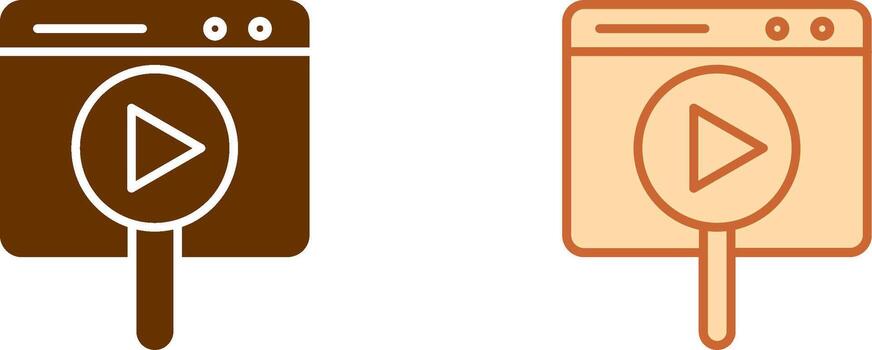 Multimedia Browser Icon vector