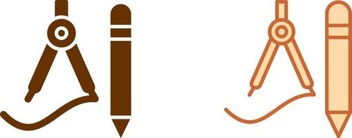 Drawing Tools Icon vector