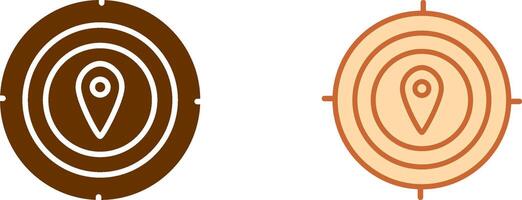 Target Location I Icon vector