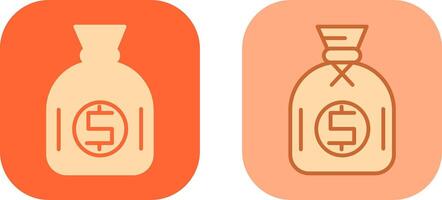 Dollar Sack Icon vector