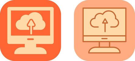 Cloud Backup Icon vector
