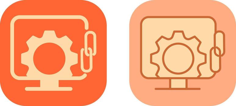 Link Optimization Icon vector