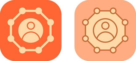 Network Share Icon vector