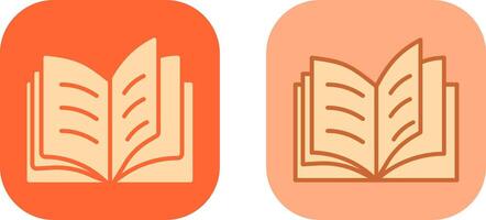 Open Book Icon vector