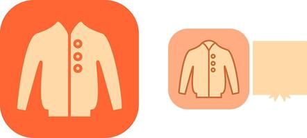 Mens Jacket Icon vector