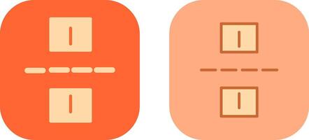 Linked Road Icon vector