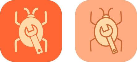 Bug Fixing Icon vector