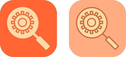 Intelligent Search Icon vector