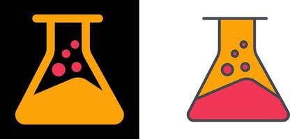 Chemical Flask Icon vector