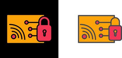 Protected WiFi Icon vector