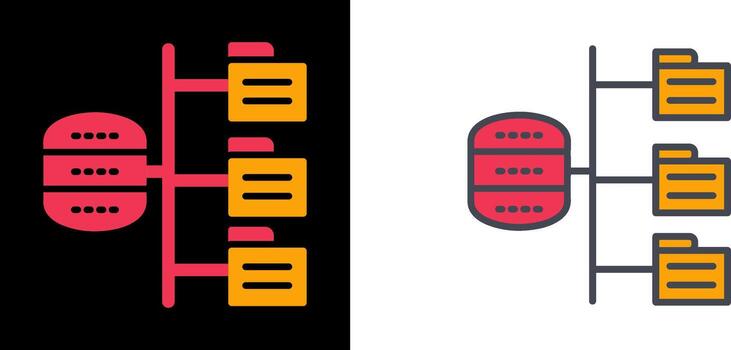 Data Structure Icon vector