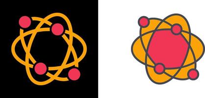 Atomic Structure Icon vector