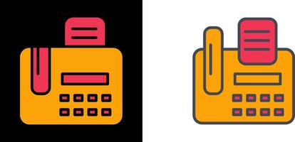 Fax Machine Icon vector