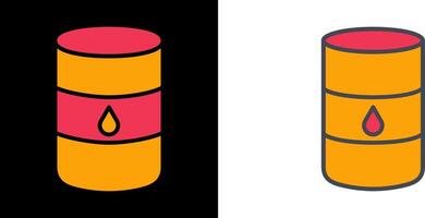 Oil Barrel Icon vector