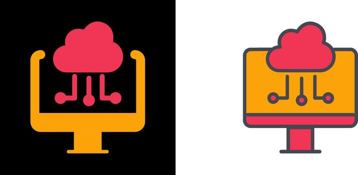 Cloud Computing Icon vector