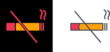 No Smoking Icon vector