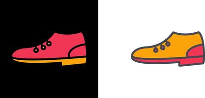 casual Zapatos icono vector