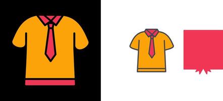 Shirt and Tie Icon vector