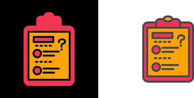 Solving Question Icon vector