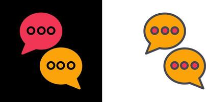 Chat Conversation Icon vector