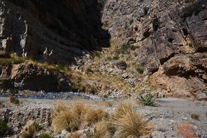 Hills in Balochistan Province of Pakistan on December 24, 2023. photo