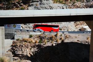 Fort Munro bridge at Dera Ghazi Khan in Pakistan on September 14, 2023 photo