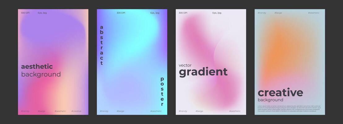 Y2k Trendy Aesthetic abstract vibrant gradient background with grain blurred pattern. Gentle soft light print for social media poster, stories highlight templates for digital marketing for stories