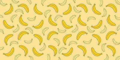 Banana Pattern Background vector