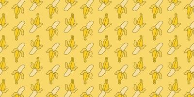 Banana Pattern Background vector