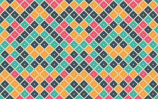 Colorful Rhombus Geometric Diamond Shape Pattern Background vector
